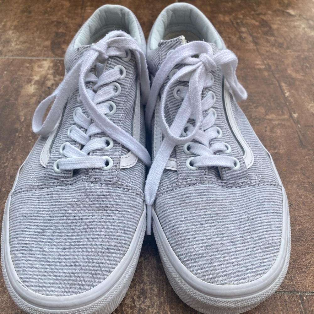 Jersey Old Skool Grey Striped Vans